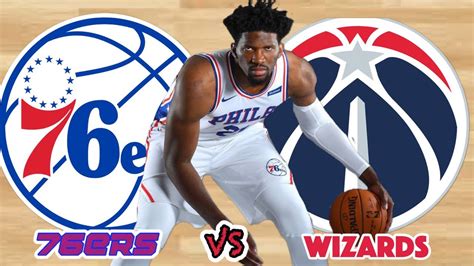 wizards vs 76ers youtube